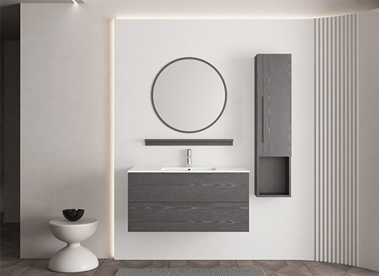Where Do Bathroom Mirrors Or Cabinets Hang?